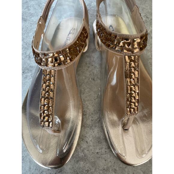 Chinese Laundry Shoes - Chinese Laundry Natalina micro suede sandal Size 7.5 taupe suede